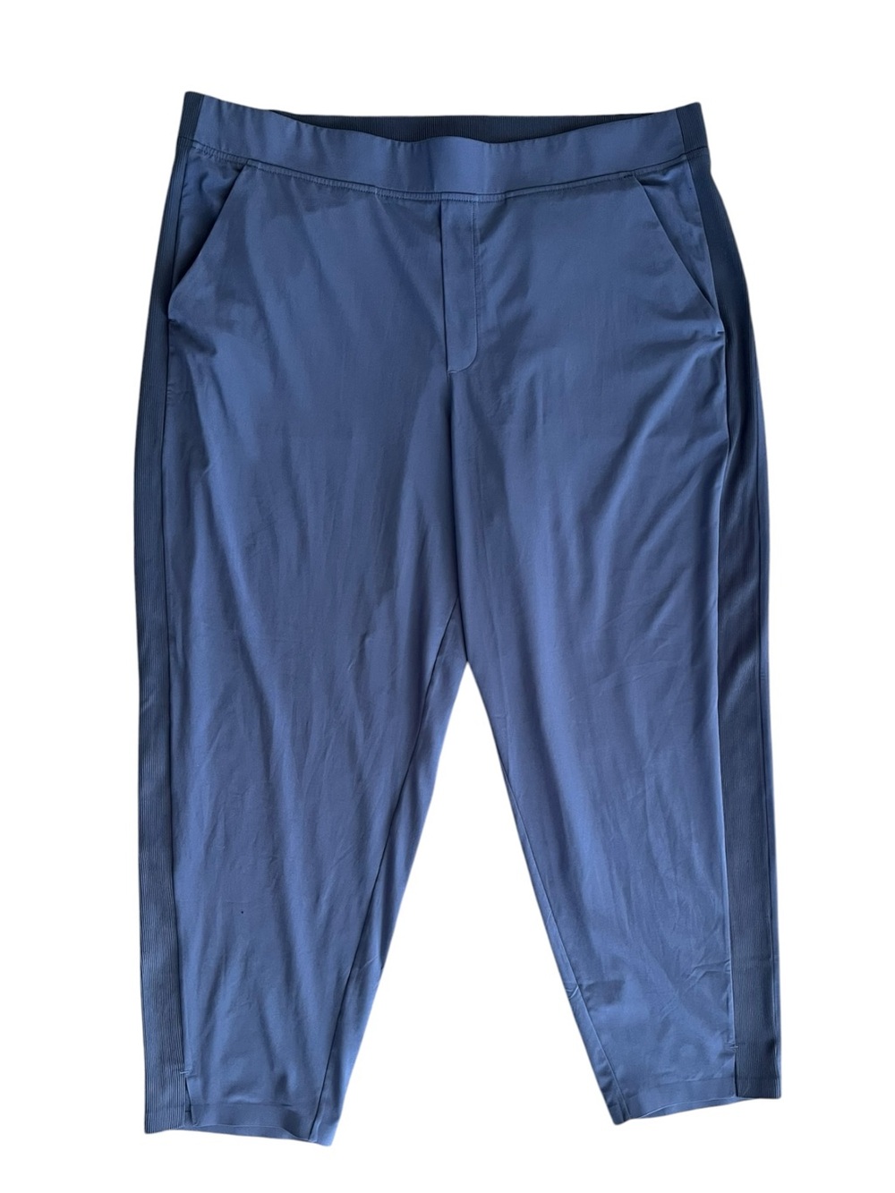 Athleta Blue Joggers Lightweight Straight Leg Women’s Size 20
